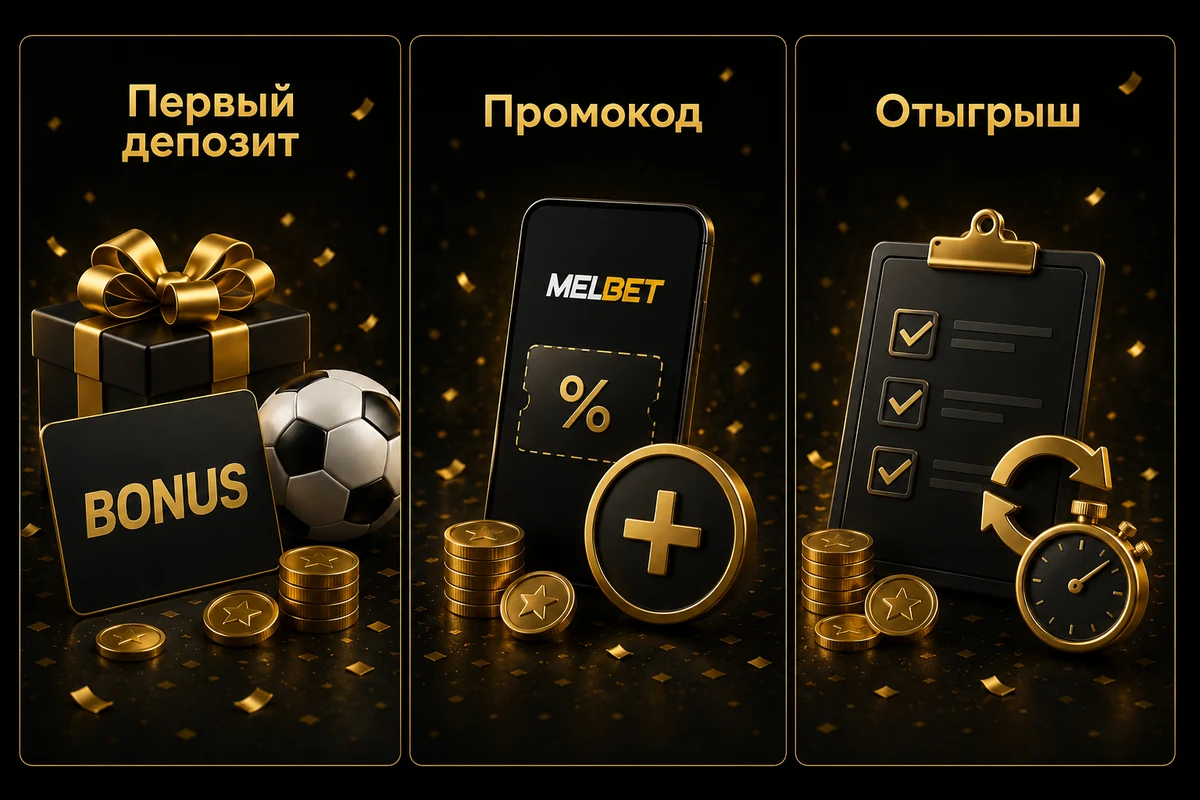 Мелбет бонус и приветственное предложение
